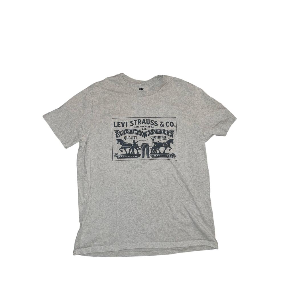 Levi Men's Logo Graphic T-shirt Short Sleeve Size Large